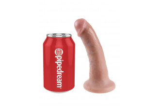 Телесный фаллоимитатор 6 Cock на присоске - 15,2 см.
