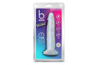 Прозрачный фаллоимитатор-реалистик Crystal - 19 см.