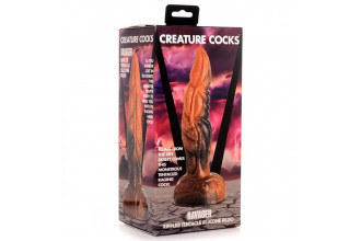 Фантазийный фаллоимитатор Ravager Rippled Tentacle Silicone Dildo - 20,3 см.