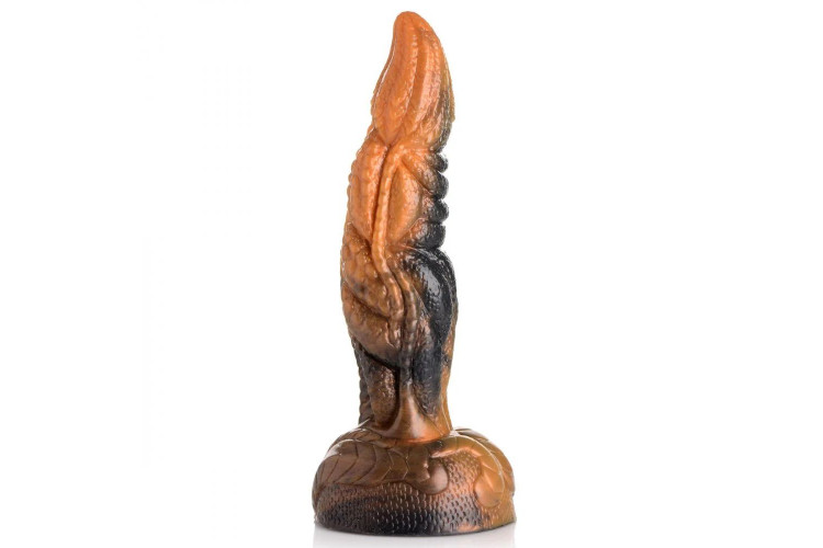Фантазийный фаллоимитатор Ravager Rippled Tentacle Silicone Dildo - 20,3 см.