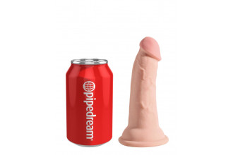 Телесный фаллоимитатор на присоске 5 Triple Density Cock - 15,24 см.