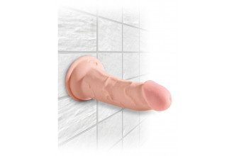 Телесный фаллоимитатор на присоске 5 Triple Density Cock - 15,24 см.