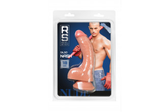 Телесный фаллоимитатор Nash - 18 см.