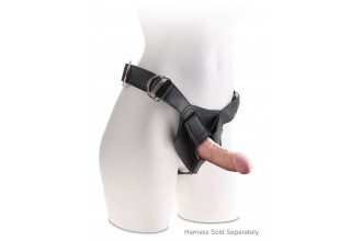 Телесный фаллоимитатор на присоске 6 Triple Density Cock - 18,4 см.