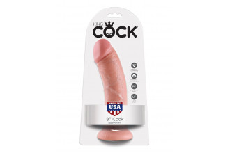 Реалистичный фаллоимитатор 8 Cock на присоске - 20,3 см.