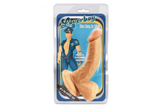 Телесный фаллоимитатор The Boy in Blue - 16,5 см.