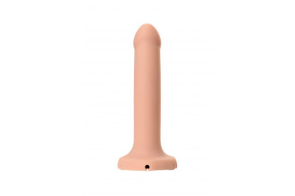 Телесный фаллос с имитацией эякуляции Silicon Cum Dildo L - 19,6 см.