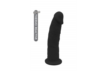 Черный реалистичный фаллоимитатор DILDO 7.5INCH BLACK - 19 см.