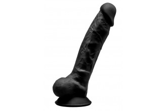 Черный фаллоимитатор SILEXD Model 1 7’’ - 17,5 см.