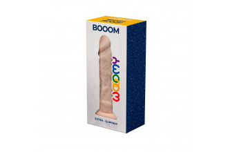 Телесный фаллоимитатор Booom - 19,3 см.