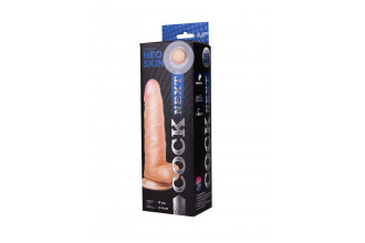 Фаллоимитатор COCK NEXT 6 с основанием-присоской - 18,5 см.