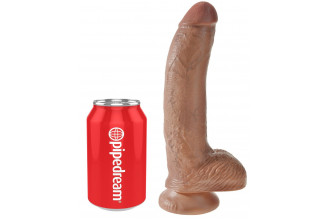 Фаллоимитатор-мулат 9 Cock with Balls - 22,9 см.