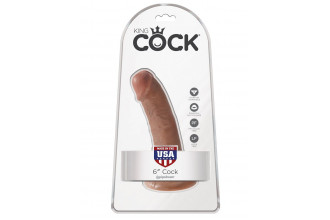 Фаллоимитатор-мулат на присоске 6 Cock - 15,2 см.