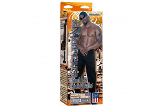 Реалистичный фаллоимитатор Mr. Marcus 9 R5 Cock & Balls - 22,86 см.