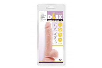 Телесный фаллоимитатор-реалистик Dual Density Dildo - 19,5 см.