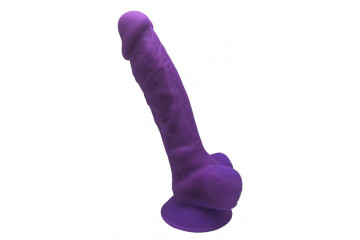Фиолетовый фаллоимитатор SILEXD Model 1 7’’ - 17,6 см.