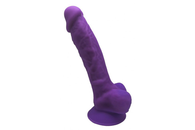 Фиолетовый фаллоимитатор SILEXD Model 1 7’’ - 17,6 см.