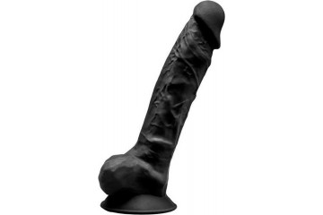 Черный фаллоимитатор SILEXD Model 1 - 20,5 см.