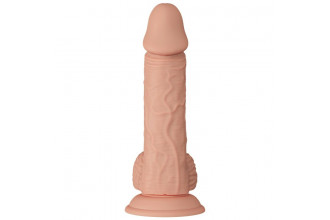 Телесный реалистичный фаллоимитатор Catoblepas - 20,6 см.