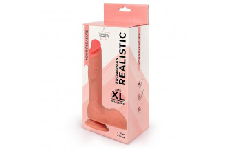 Реалистичный фаллоимитатор на присоске Erowoman Realistic XL