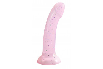 Фаллоимитатор из жидкого силикона Dildolls Starlight - 17,6 см.