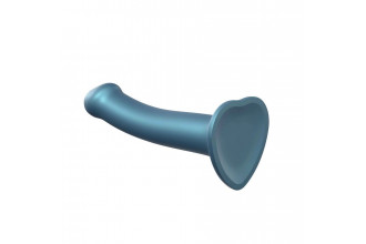 Голубой фаллоимитатор Mono Density Dildo Size M - 16 см.