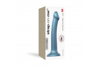 Голубой фаллоимитатор Mono Density Dildo Size M - 16 см.