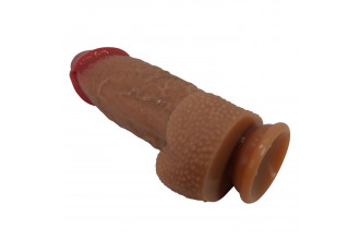 Фаллоимитатор на присоске Achille - 22 см.