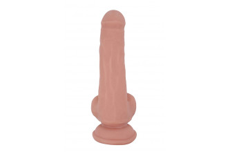 Телесный фаллоимитатор-реалистик Dual Density Dildo - 20 см.