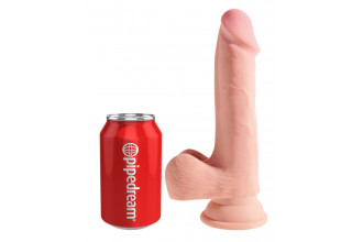 Телесный фаллоимитатор на присоске 7.5 Triple Density Cock - 22,9 см.