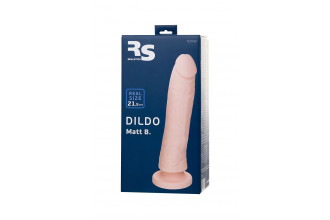 Телесный фаллоимитатор-реалистик Matt B - 21,5 см.