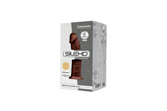 Коричневый фаллоимитатор SILEXD Model 2 - 15 см.