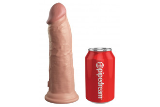 Телесный фаллоимитатор 8 Silicone Dual Density Cock - 22,8 см.