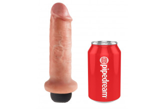 Фаллоимитатор с имитацией семяизвержения 6 Squirting Cock - 17,8 см.