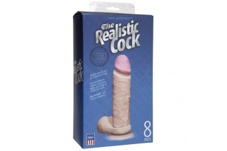 Ультрареалистичный фаллоимитатор The Realistic Cock ULTRASKYN 8” - 20,57 см.