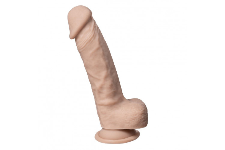 Телесный фаллоимитатор Real Skin Model 1 - 23 см.