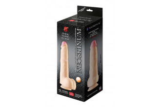 Телесный вибратор-реалистик NEOSKINUM - 21,5 см.