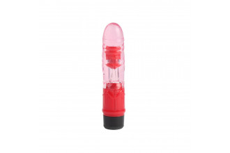 Розовый вибратор-реалистик 7 Inch Realistic Vibe - 18 см.