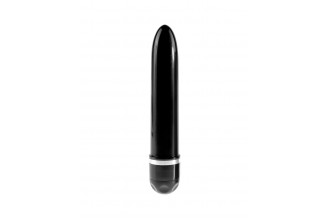 Телесный вибратор-реалистик 7 Vibrating Stiffy - 21,6 см.