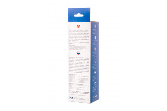 Реалистичный телесный вибратор A-Toys - 19,3 см.