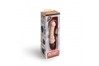 Телесный вибратор-реалистик 6 Realistic Vibrator - 17 см.
