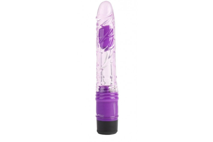 Сиреневый реалистичный вибратор 8.8 Inch Realistic Vibe - 22,3 см.