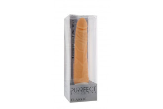 Телесный вибратор-реалистик PURRFECT SILICONE CLASSIC 7.1INCH FLESH - 18 см. Телесный вибратор-реалистик PURRFECT SILICONE CLASSIC 7.1INCH FLESH - 18 см.