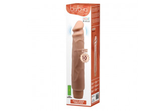 Телесный вибратор-реалистик Barbara - 25,5 см.