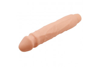 Телесный вибратор-реалистик Barbara - 25,5 см.