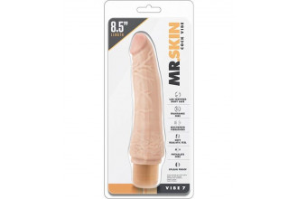 Телесный вибратор Cock Vibe 7 - 21,6 см.