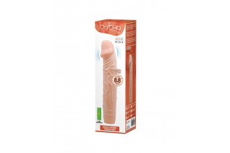 Телесный вибратор-реалистик Bob - 22,5 см.