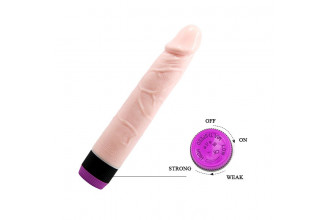 Телесный вибратор-реалистик Adour Club - 21,5 см. Телесный вибратор-реалистик Adour Club - 21,5 см.