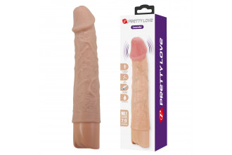 Телесный реалистичный вибратор Leander - 20,3 см. Телесный реалистичный вибратор Leander - 20,3 см.