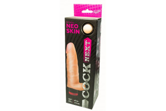 Реалистичный вибромассажёр COCK NEXT 6,5 - 17 см.